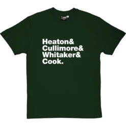 Housemartins Line-Up T-Shirt -ThinkWear Collective Sales housemartins line up tshirt 2 bottlegreentshirt