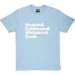 Housemartins Line-Up T-Shirt -ThinkWear Collective Sales housemartins line up tshirt 2 skybluetshirt