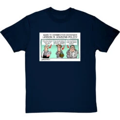 Guide To Conservative Economics: Housing Policy T-Shirt -ThinkWear Collective Sales housing policy tshirt navybluetshirt
