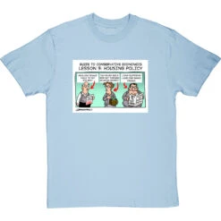 Guide To Conservative Economics: Housing Policy T-Shirt -ThinkWear Collective Sales housing policy tshirt skybluetshirt