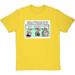 Guide To Conservative Economics: Housing Policy T-Shirt -ThinkWear Collective Sales housing policy tshirt yellowtshirt