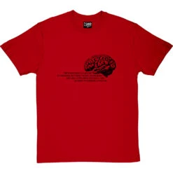 The Human Brain Is Amazing T-Shirt 36 The Human Brain Is Amazing T-Shirt -ThinkWear Collective Sales human brain tshirt 1 redtshirt