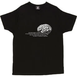The Human Brain Is Amazing T-Shirt 31 The Human Brain Is Amazing T-Shirt -ThinkWear Collective Sales human brain tshirt 2 black mens v neck tshirt
