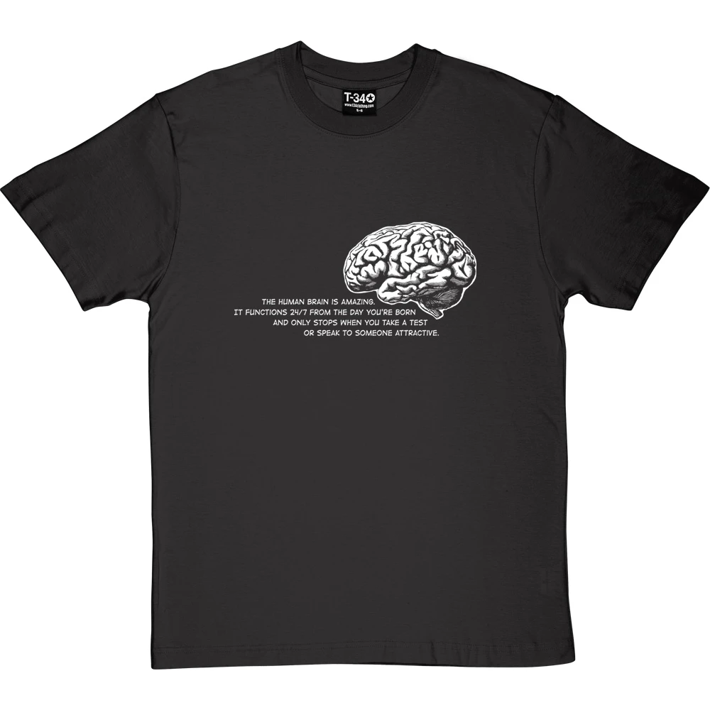 The Human Brain Is Amazing T-Shirt 3 The Human Brain Is Amazing T-Shirt - Image 3