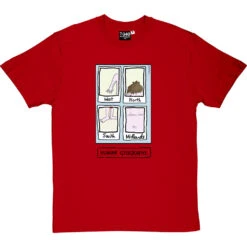 Human Geography T-Shirt -ThinkWear Collective Sales human geography tshirt 1 redtshirt