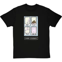 Human Geography T-Shirt -ThinkWear Collective Sales human geography tshirt 2 blacktshirt