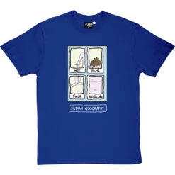 Human Geography T-Shirt -ThinkWear Collective Sales human geography tshirt 2 royalbluetshirt