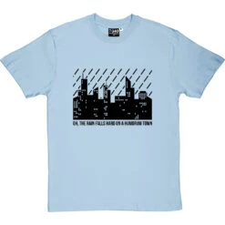On A Humdrum Town T-Shirt -ThinkWear Collective Sales humdrum town tshirt 1 skybluetshirt
