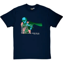 Hunter S Thompson: Drugs, Alcohol, Violence, Insanity T-Shirt -ThinkWear Collective Sales hunter s thompson tshirt navybluetshirt