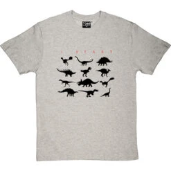 I Heart Dinosaurs T-Shirt -ThinkWear Collective Sales i heart dino tshirt 1 lightoxfordtshirt