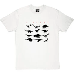 I Heart Dinosaurs T-Shirt -ThinkWear Collective Sales i heart dino tshirt 1 whitetshirt
