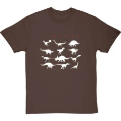 I Heart Dinosaurs T-Shirt -ThinkWear Collective Sales i heart dino tshirt 2 hazelnuttshirt