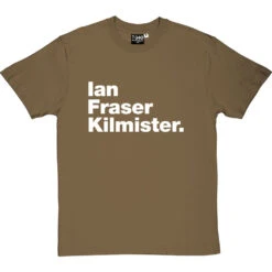 Ian Fraser Kilmister T-Shirt -ThinkWear Collective Sales ian fraser kilmister tshirt 2 olivetshirt