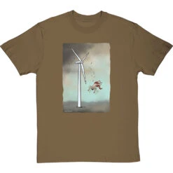 Icarus Wind Farm T-Shirt -ThinkWear Collective Sales icarus wind farm tshirt olivetshirt
