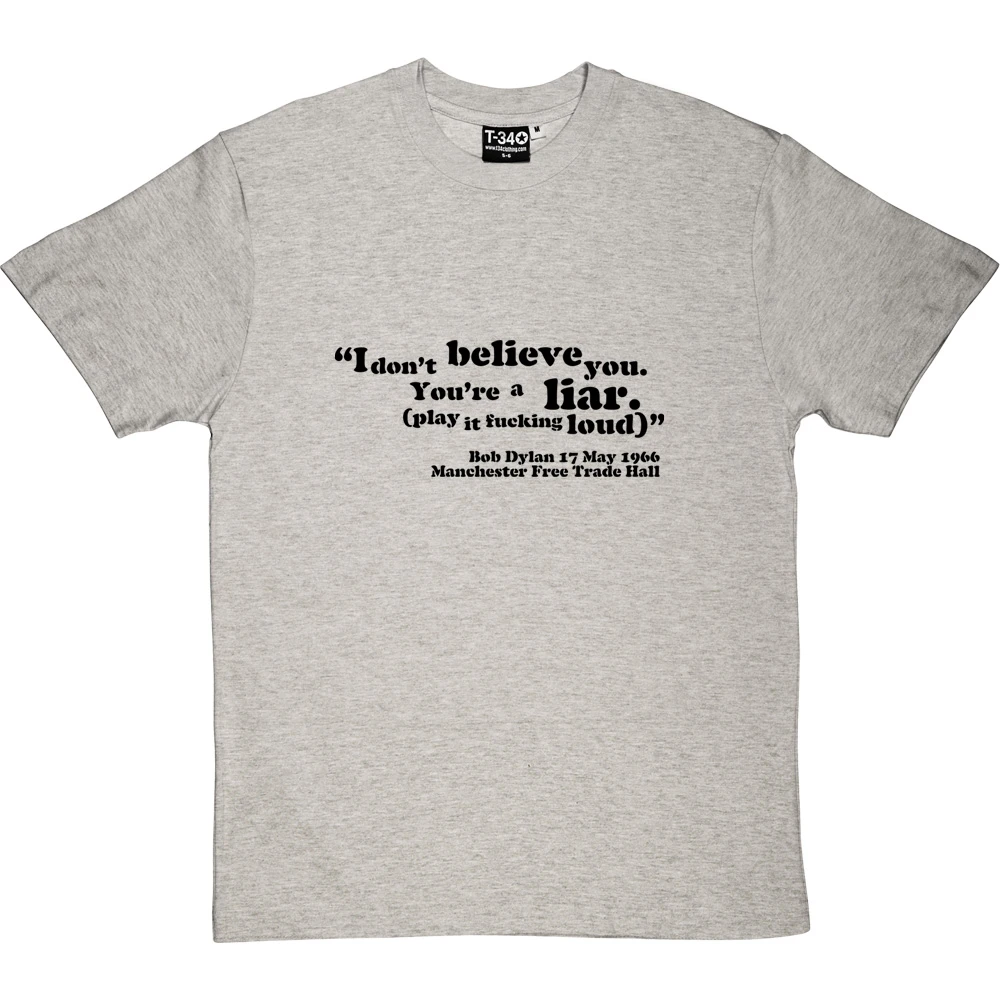 Bob Dylan "I Don't Believe You" T-Shirt 13 Bob Dylan "I Don't Believe You" T-Shirt - Image 13