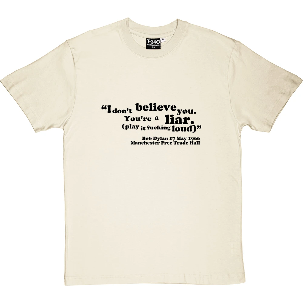 Bob Dylan "I Don't Believe You" T-Shirt 11 Bob Dylan "I Don't Believe You" T-Shirt - Image 11
