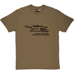 Bob Dylan "I Don't Believe You" T-Shirt