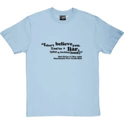 Bob Dylan "I Don't Believe You" T-Shirt 34 Bob Dylan "I Don't Believe You" T-Shirt -ThinkWear Collective Sales idontbelieveyou 1 skybluetshirt