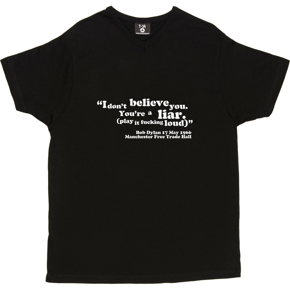 Bob Dylan "I Don't Believe You" T-Shirt 2 Bob Dylan "I Don't Believe You" T-Shirt - Image 2