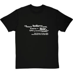 Bob Dylan "I Don't Believe You" T-Shirt 38 Bob Dylan "I Don't Believe You" T-Shirt -ThinkWear Collective Sales idontbelieveyou 2 blacktshirt