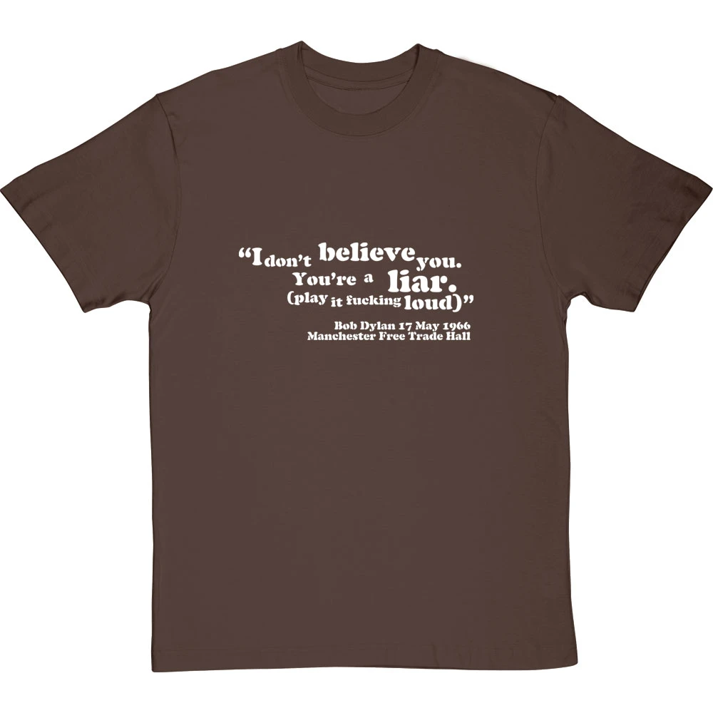 Bob Dylan "I Don't Believe You" T-Shirt 4 Bob Dylan "I Don't Believe You" T-Shirt - Image 4