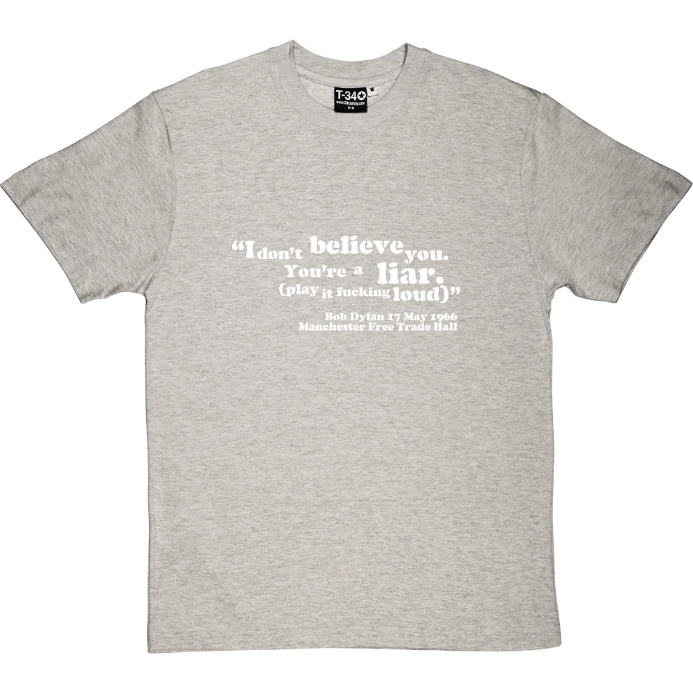 Bob Dylan "I Don't Believe You" T-Shirt 10 Bob Dylan "I Don't Believe You" T-Shirt - Image 10