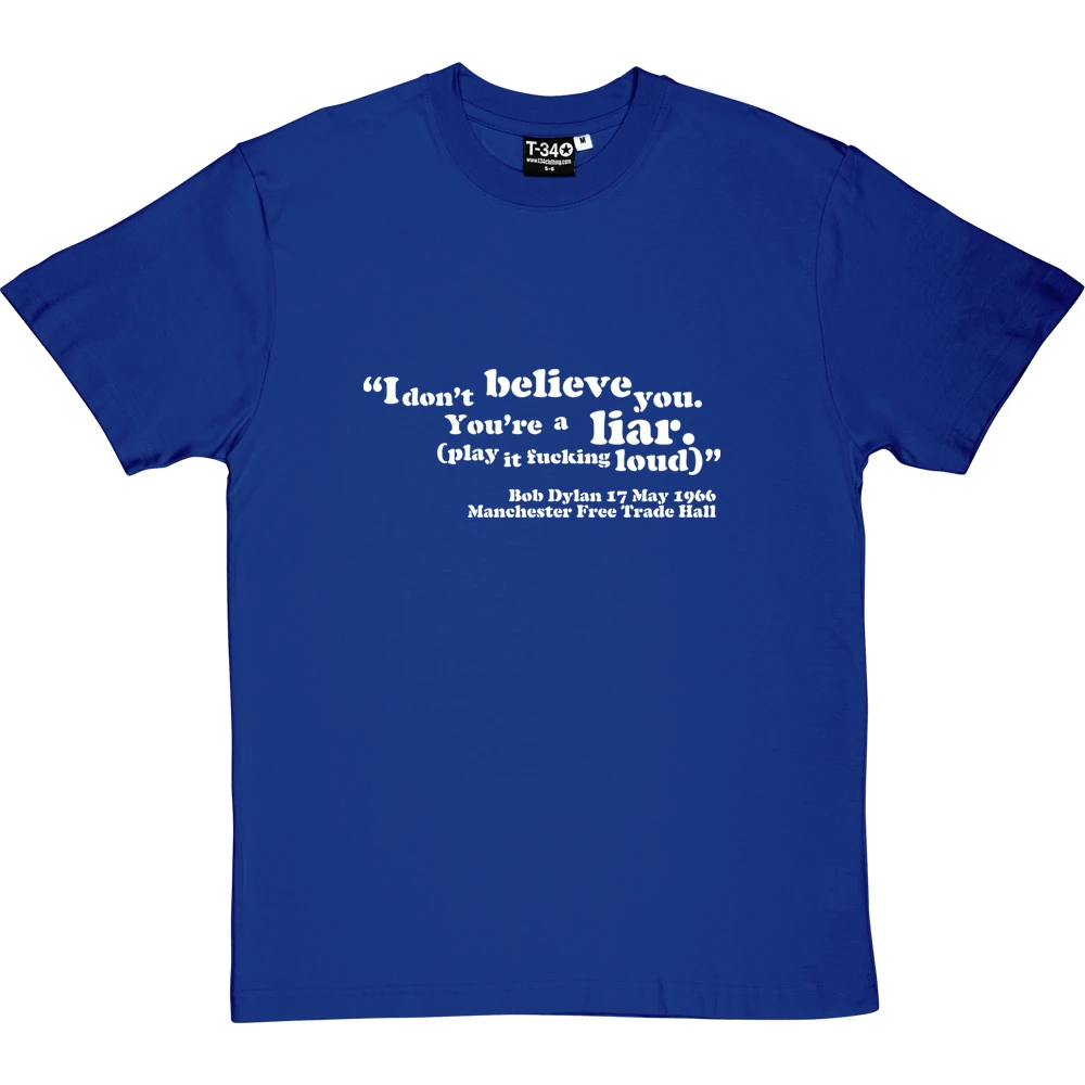 Bob Dylan "I Don't Believe You" T-Shirt 3 Bob Dylan "I Don't Believe You" T-Shirt - Image 3