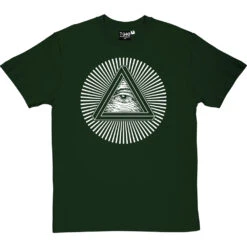 Illuminati T-Shirt -ThinkWear Collective Sales illuminati tshirt bottlegreentshirt