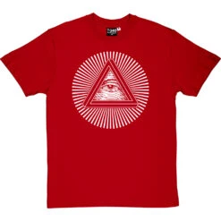 Illuminati T-Shirt -ThinkWear Collective Sales illuminati tshirt redtshirt