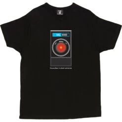HAL9000: "I'm Sorry Dave" T Shirt T-Shirt 22 HAL9000: "I'm Sorry Dave" T Shirt T-Shirt -ThinkWear Collective Sales im sorry dave tshirt 2 black mens v neck tshirt