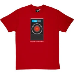 HAL9000: "I'm Sorry Dave" T Shirt T-Shirt 30 HAL9000: "I'm Sorry Dave" T Shirt T-Shirt -ThinkWear Collective Sales im sorry dave tshirt 2 redtshirt
