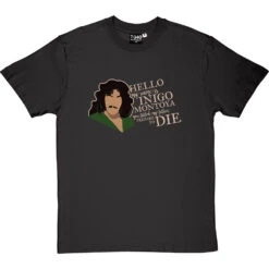 Hello. My Name Is Inigo Montoya T-Shirt -ThinkWear Collective Sales inigo montoya tshirt 178 charcoaltshirt
