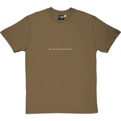 This T-Shirt Intentionally Left Blank -ThinkWear Collective Sales intentionallyleftblank 2 olivetshirt