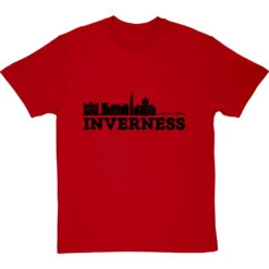 Inverness Landmarks T-Shirt -ThinkWear Collective Sales inverness landmarks tshirt 1 redtshirt
