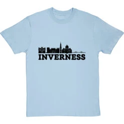Inverness Landmarks T-Shirt -ThinkWear Collective Sales inverness landmarks tshirt 1 skybluetshirt