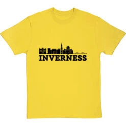 Inverness Landmarks T-Shirt -ThinkWear Collective Sales inverness landmarks tshirt 1 yellowtshirt