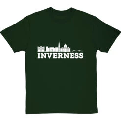 Inverness Landmarks T-Shirt -ThinkWear Collective Sales inverness landmarks tshirt 2 bottlegreentshirt