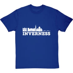 Inverness Landmarks T-Shirt -ThinkWear Collective Sales inverness landmarks tshirt 2 royalbluetshirt