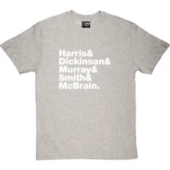 Iron Maiden T Shirt Line-Up T-Shirt -ThinkWear Collective Sales iron maiden tshirt 2 lightoxfordtshirt