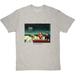 "Is He Still Out There?" T-Shirt -ThinkWear Collective Sales is he still out there tshirt 1 lightoxfordtshirt