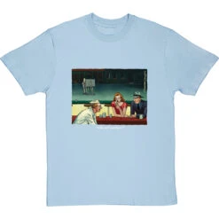 "Is He Still Out There?" T-Shirt -ThinkWear Collective Sales is he still out there tshirt 2 skybluetshirt