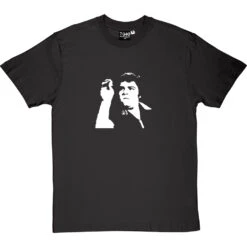 Jocky Wilson T-Shirt -ThinkWear Collective Sales jockywilson 9 charcoaltshirt