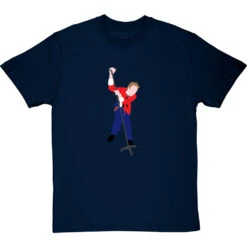 Johnny Rotten T-Shirt -ThinkWear Collective Sales johnny rotten large print tshirt navybluetshirt