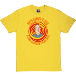 Kevin McCloud "A Half Million Pound Hole" T-Shirt -ThinkWear Collective Sales kevin mccloud half million pound hole tshirt yellowtshirt