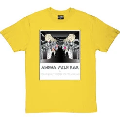 Korova Milk Bar T-Shirt -ThinkWear Collective Sales korova milk bar tshirt yellowtshirt