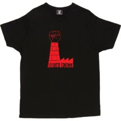 La Lutte Continue T-Shirt -ThinkWear Collective Sales la lutte continue tshirt 5 black mens v neck tshirt