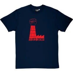 La Lutte Continue T-Shirt -ThinkWear Collective Sales la lutte continue tshirt 5 navybluetshirt
