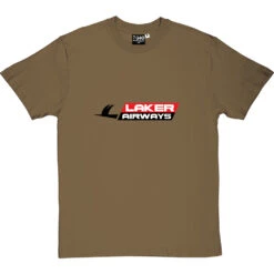 Laker Airways T-Shirt -ThinkWear Collective Sales laker airways tshirt olivetshirt