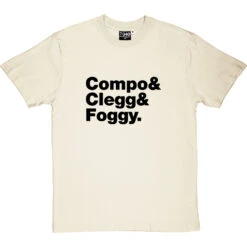 Last Of The Summer Wine Line-Up T-Shirt -ThinkWear Collective Sales last of the summer wine line up tshirt 1 naturaltshirt