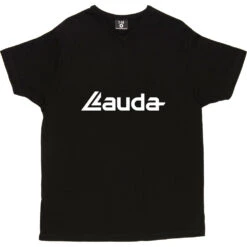 Lauda Air T-Shirt -ThinkWear Collective Sales lauda air tshirt 2 black mens v neck tshirt